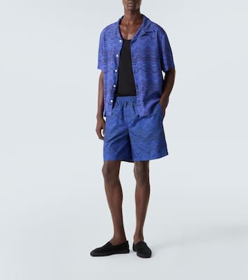 Zigzag bowling shirt | Missoni