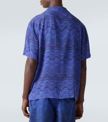 Zigzag bowling shirt | Missoni