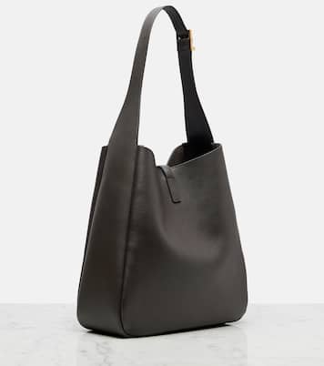 Le 5 à 7 Supple Large leather shoulder bag | Saint Laurent