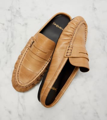 Mules Le Loafer de piel de anguila | Saint Laurent