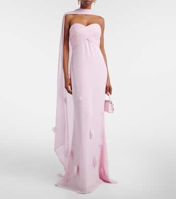 Robe aus Georgette | Self-Portrait