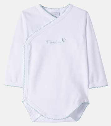 Baby set of 7 cotton-blend onesies | Pepa London