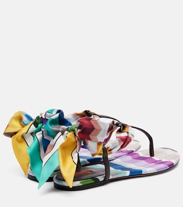 Sandali Dora in twill | Missoni