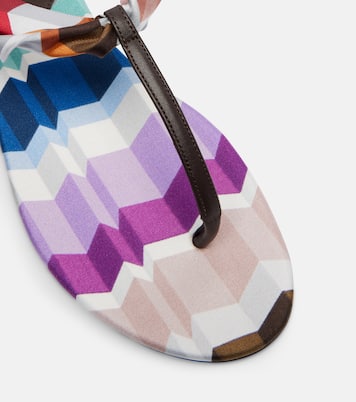 Sandali Dora in twill | Missoni