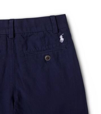 Linen and cotton shorts | Polo Ralph Lauren Kids