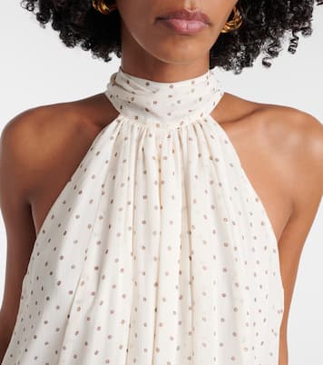 Polka-dot chiffon jumpsuit | Rotate