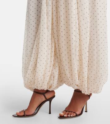 Polka-dot chiffon jumpsuit | Rotate