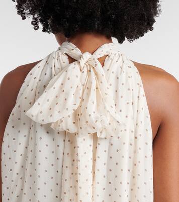 Polka-dot chiffon jumpsuit | Rotate