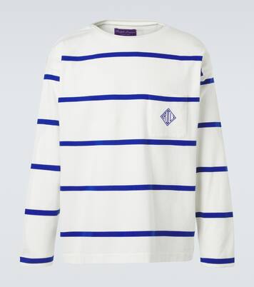 Striped cotton T-shirt | Ralph Lauren Purple Label