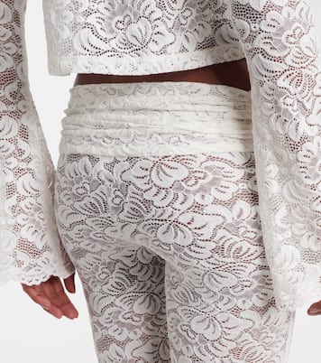 Vecna sheer lace flared pants | Bananhot