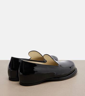 Patent leather slip-on shoes | Phoebe Philo