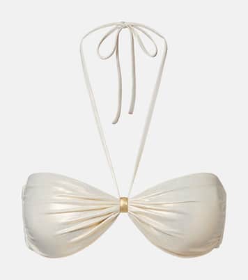 Liguria halterneck bikini top | Melissa Odabash