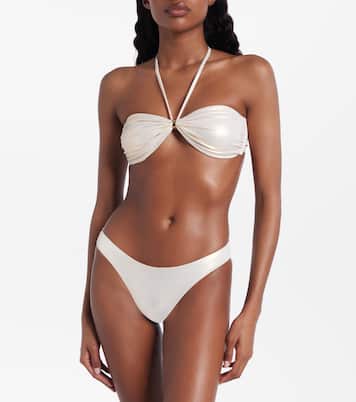 Liguria halterneck bikini top | Melissa Odabash