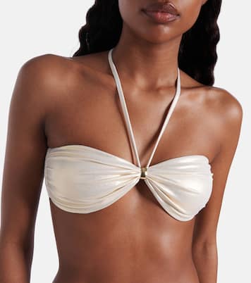 Liguria halterneck bikini top | Melissa Odabash
