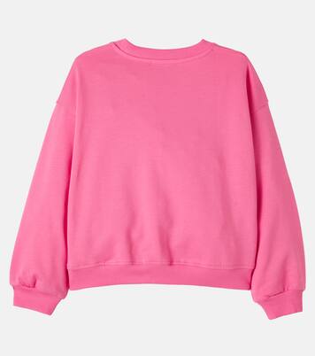 x Disney® printed cotton-blend jersey sweatshirt | Monnalisa