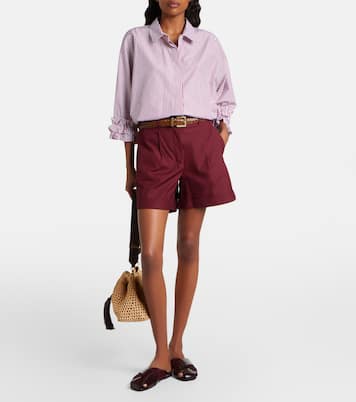 Cotton poplin shorts | 'S Max Mara