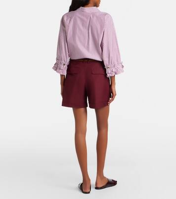 Cotton poplin shorts | 'S Max Mara