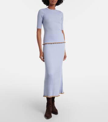 Top Mireya en mezcla de cachemir y seda | Gabriela Hearst