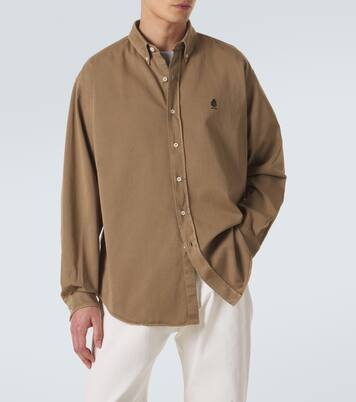 Embroidered cotton shirt | Prada