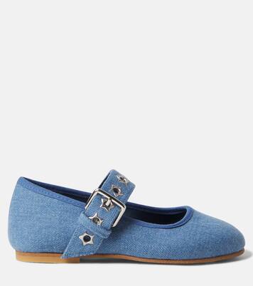Denim Mary Jane flats | Stella McCartney Kids