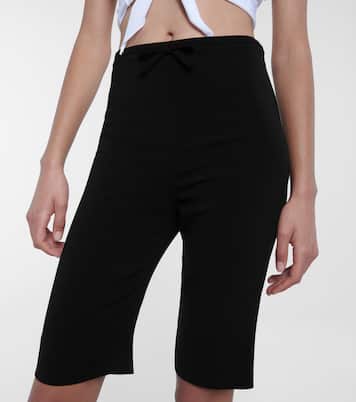 High-Rise Shorts | Miu Miu