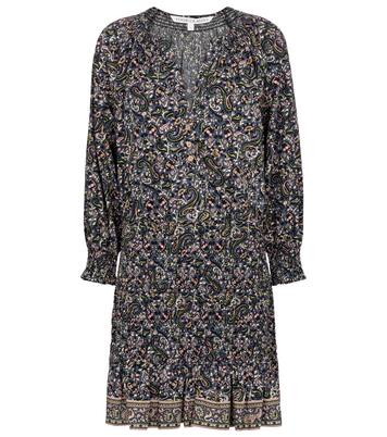 Robe Karlina en coton à motif cachemire | Veronica Beard