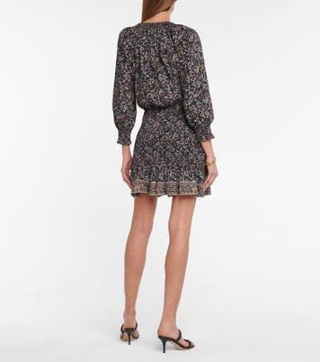 Robe Karlina en coton à motif cachemire | Veronica Beard