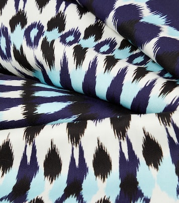 Telo mare in cotone con stampa | Valentino