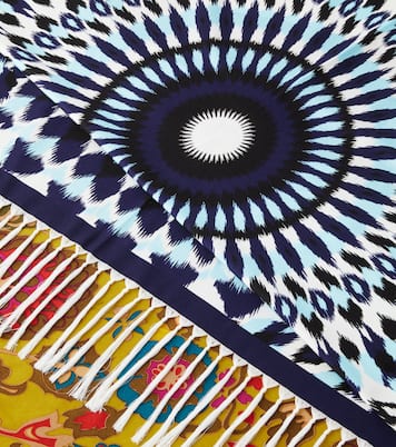 Telo mare in cotone con stampa | Valentino