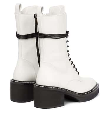 Cody leather combat boots | Khaite