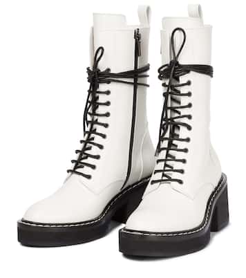 Cody leather combat boots | Khaite