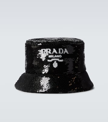 Chapeau bob à sequins | Prada