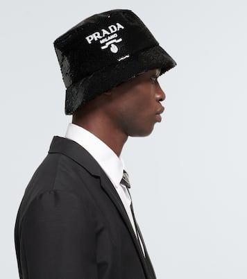 Chapeau bob à sequins | Prada
