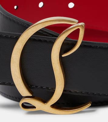 CL logo leather belt | Christian Louboutin
