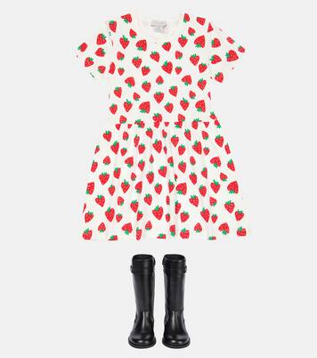 Printed jersey dress | Stella McCartney Kids