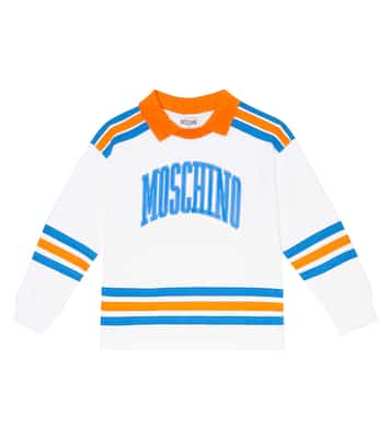Bedrucktes Sweatshirt aus Baumwolle | Moschino Kids