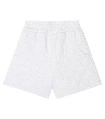 Quilted cotton shorts | Brunello Cucinelli Kids
