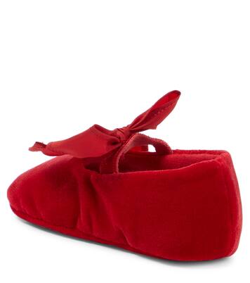 Baby bow-embellished ballet flats | Il Gufo