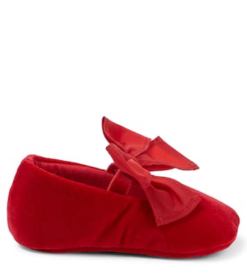Baby bow-embellished ballet flats | Il Gufo