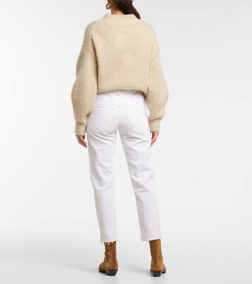 High-Rise Straight Jeans Belden | Marant Etoile