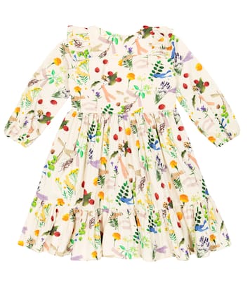 Clea printed cotton-blend dress | Molo