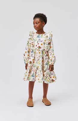 Clea printed cotton-blend dress | Molo