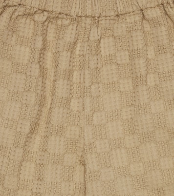 Waffle-knit cotton pants | The New Society