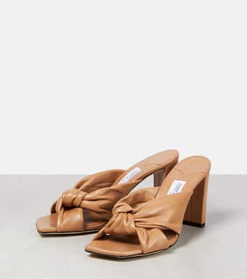 Pantoletten Avenue 85 aus Leder | Jimmy Choo