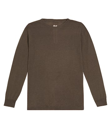 Biker Level wool sweater | Rick Owens Kids