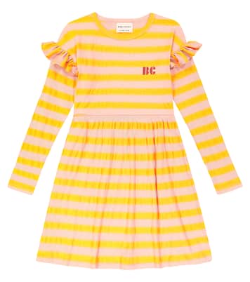 Striped ribbed jersey dress | Bobo Choses