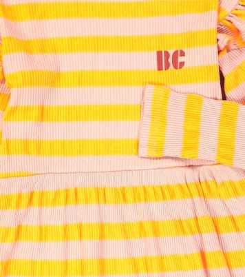 Striped ribbed jersey dress | Bobo Choses