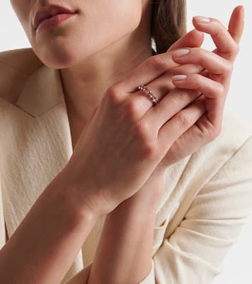 Essentials 18kt rose gold ring with sapphires | Bucherer Fine Jewellery