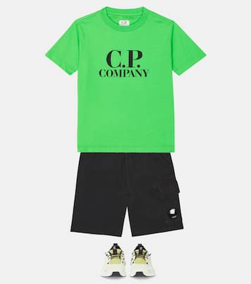 U16 logo cotton jersey T-shirt | C.P. Company Kids