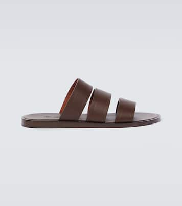 Naha皮革凉拖鞋 | Loro Piana